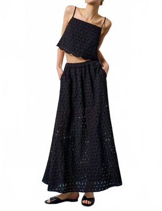 Favorite Daughter The Pretty Please Skirt In Black