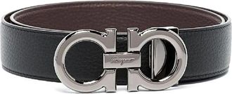 Ferragamo Cintura - male - Ferragamo - Belts - Black - 115 CM - Accessories