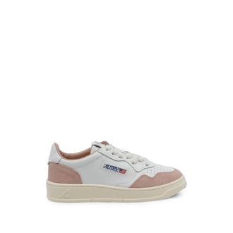 Autry Medalist Suede-panel Sneakers