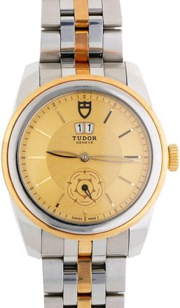 Tudor Pre-owned Tudor Glamour Automatic Champagne Dial Mens Watch 57003
