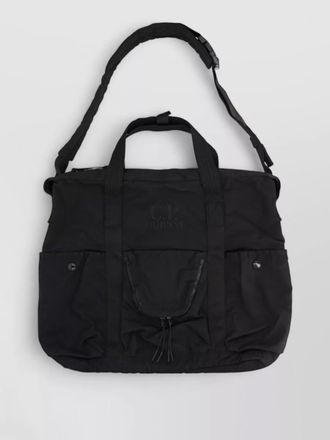 C.P. Company tote shoulder bag adjustable strap front pocket
