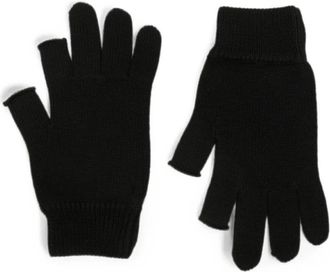 Rick Owens Touchscreen Handschoenen - Heren - Handschoenen - Zwart - ONE Size - Wol - Accessoires