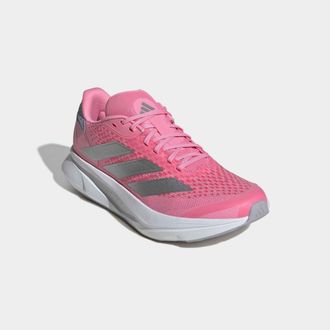 adidas Laufschuh ADIDAS PERFORMANCE DURAMO SL 2, Damen, Gr. 40,5, silber (bliss pink, silber metallic, pink fusion), Synthetik, Textil, Schuhe Laufschuh, div
