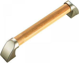 No Brand Barra De Apoyo De Madera Para Ba&ntilde;o, Barra De Apoyo De Madera Impermeable, Apoyo Para Personas Mayores Y Adultos, 1 Pieza, Ba&ntilde;o O Pasillo, Color Madera
