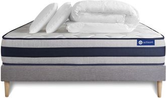 Actisom Pack Colch&oacute;n Gris Espuma Viscoel&aacute;stica 160 X 200