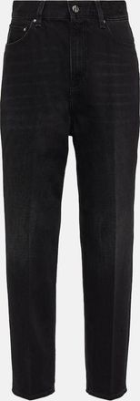 Toteme Mid-rise tapered jeans