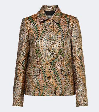 Dries Van Noten Paisley jacquard jacket