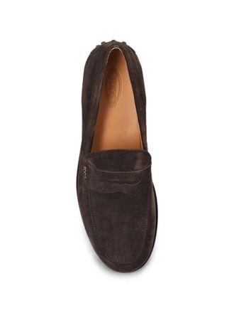 Tod's Suede Moccasin Loafer - Brown