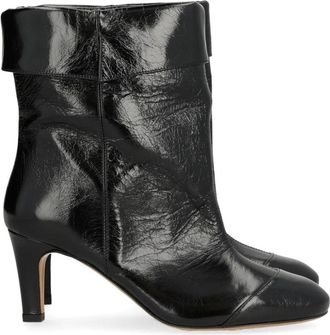 Isabel Marant Laarzen - Dames - Laarzen met Hak - Zwart - 38 EU - Leer - Schoenen