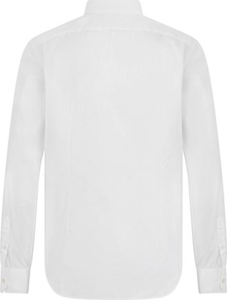 Slowear Mens Cotton Long-Sleeve Shirt White