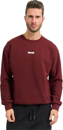 Disclaimer Hoodies & sweatvesten, Heren, Rood, XL, Katoen, Sweatshirt met ronde hals