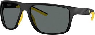 Ferrari Fz 6015U 504/81 Zonnebrillen - Heren - Zonnebrillen - Zwart - 63 MM - Accessoires