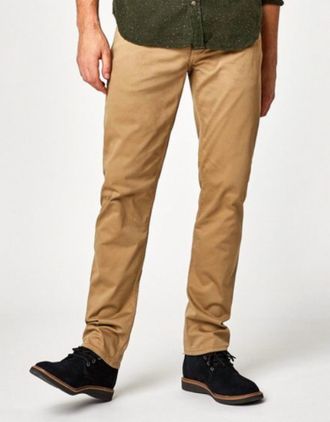 Mavi Zach Twill Jean In British Khaki