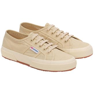 Superga Unisex 2750 Linnen Sportschoenen voor volwassenen (Beige/Off White)