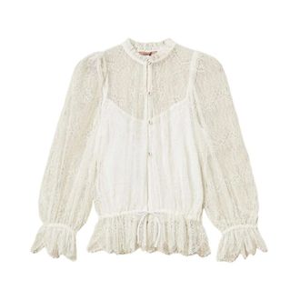 Twinset Blouse - female - Twinset - Blouses - White - L - Blouses & Shirts