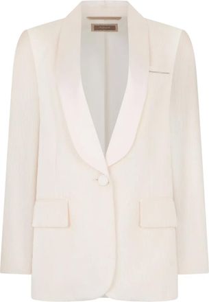 PESERICO single-breasted blazer - Neutrals