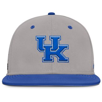Nike Kentucky Wildcats Dugout True Mens Nike Mens Dri-FIT College Fitted Hat in Grey | NC140CE9NKY-J26