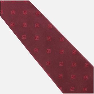 Dunhill Mens Dunhill Tie - Red - Size: ONE size