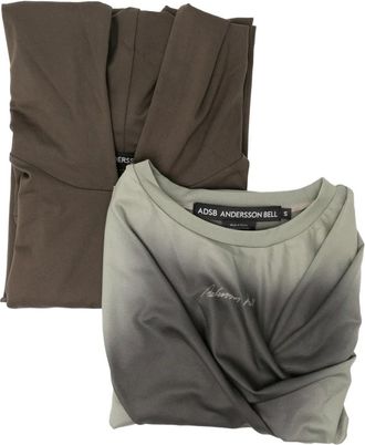 Andersson Bell Gesmockte hoodie - Groen