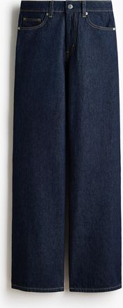 H&M Wide High Waist Jeans - Blue