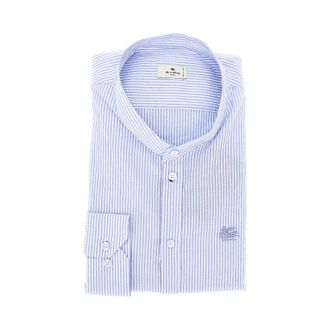 Etro Cotton shirt with striped motif Man XXL