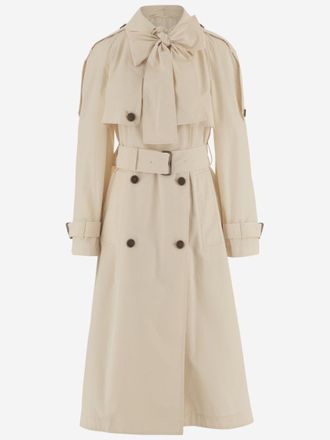 Burberry Beige Double Breasted Coat