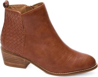 Corkys Footwear Womens Half And Half Ankle Boots In Bourbon
