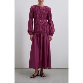 Scalpers Smock Dress in Burgundy at Nordstrom, Size X-Large