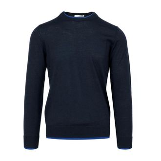 Paolo Pecora Hombre, Jerseys, Azul, Talla: XL