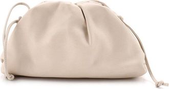 Bottega Veneta Beige Leather The Pouch Mini (Authentic Pre-Loved)