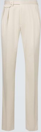 Ralph Lauren Purple Label Gregory silk tapered pants