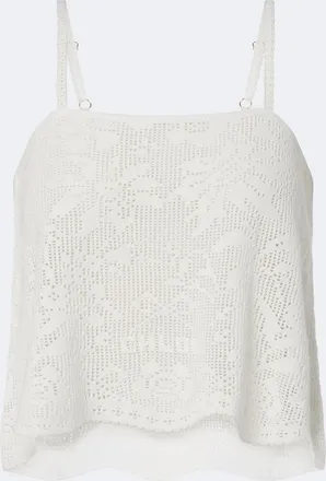Chlo&eacute; Chlo&eacute; Pointelle cotton top
