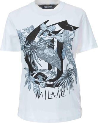 Just Cavalli T-shirt in cotone - Bianco