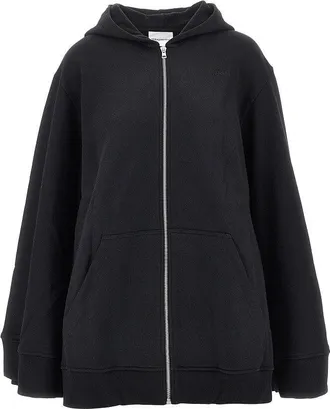 7 For All Mankind Full-zip cape hoodie Woman S