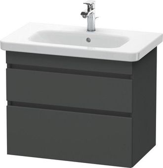 Duravit Duravit - Durastyle, Mueble Bajo Pared 6481, 2 Cajones, 730mm, Para