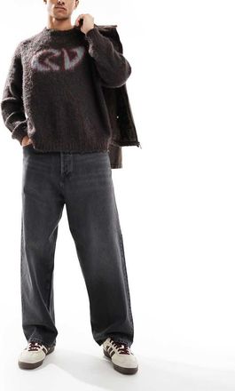 Jack & Jones Ron - Jeans skater lavaggio nero