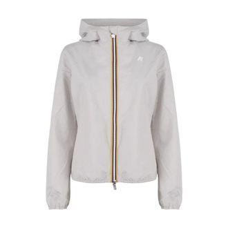 K-Way K-Way, Light Jackets, female, Beige, Size: 2XL Cotton Light Jackets