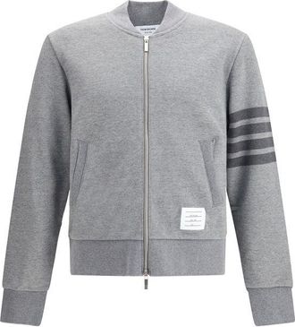 Thom Browne Gray Cotton Mens Sweatshirt