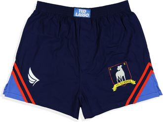 Intimo Ted Lasso Boxer Shorts Mens AFC Richmond Soccer Logo Short Adult Underwear, Multicolored, Large