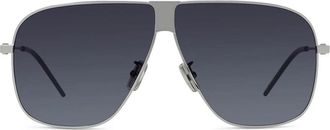 Givenchy Speed Silver Pilot Sunglasses