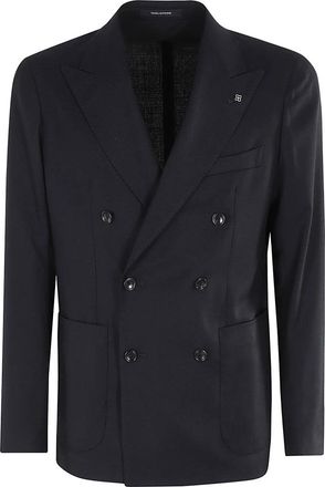 Tagliatore Blazer - Heren - Blazers - Blauw - 2XL - Wol - Jassen