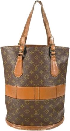 Louis Vuitton Pre-owned Monogram Bucket Bag - Pre-owned - Mujer - Marr&oacute;n - ONE SIZE