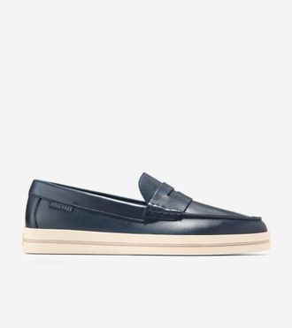 Cole Haan Mens Pinch Long-Weekender Penny Loafers - Blue Size 10.5