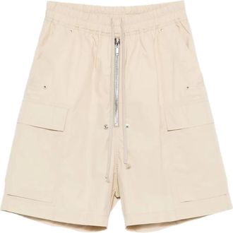 Rick Owens Cargo corti con zip - Toni neutri