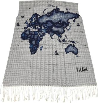 Alviero Martini 1A Classe Estola con estampado Mappa Pied De Poule - Accessories - Mujer - Multicolor - ONE SIZE