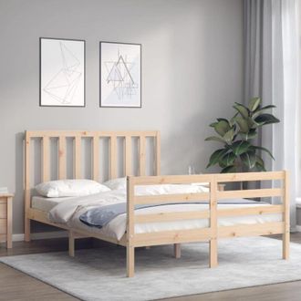vidaXL Bed Frame without Mattress 120x200 cm Solid Wood Pine vidaXL
