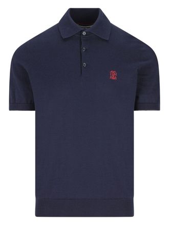 Brunello Cucinelli Brunello Cucinelli Logo Cotton Polo Shirt