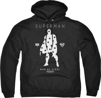 Gildan Superman Star Silhouette Adult Pull Over Hoodie / Hooded Sweatshirt