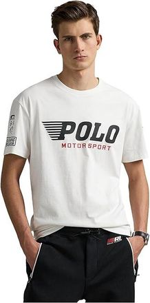 Polo Ralph Lauren Classic Fit Jersey Graphic T-Shirt Mens Clothing Nevis : LG, Cotton