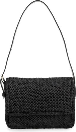 Maneb&igrave; Paloma Schoudertas - Dames - Schoudertassen - Zwart - ONE Size - Leer - Tassen